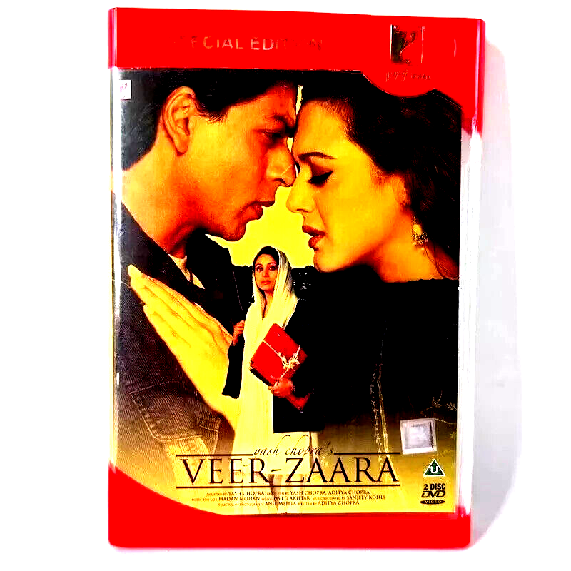 Veer Zaara - Shahrukh Khan, Rani Mukerjee - 2 Disco Bollywood Dvd-Multi