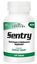Century Sentry Multivitamin + Multimineral 130 Tablets | Exp 08/25 Sealed