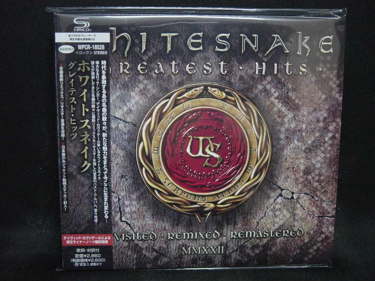 WHITESNAKE Greatest Hits JAPAN SHM CD Deep Purple David Coverdale