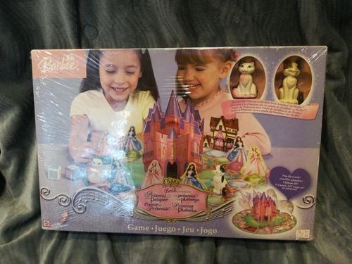 Barbie La Principessa e il Gioco Pouper 2004. Completo. Avvolto restringente