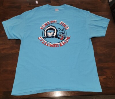 Eskimo Joes Blue Mens T Shirt Hanes Stillwater Ok Jumpin Juke Joint XL