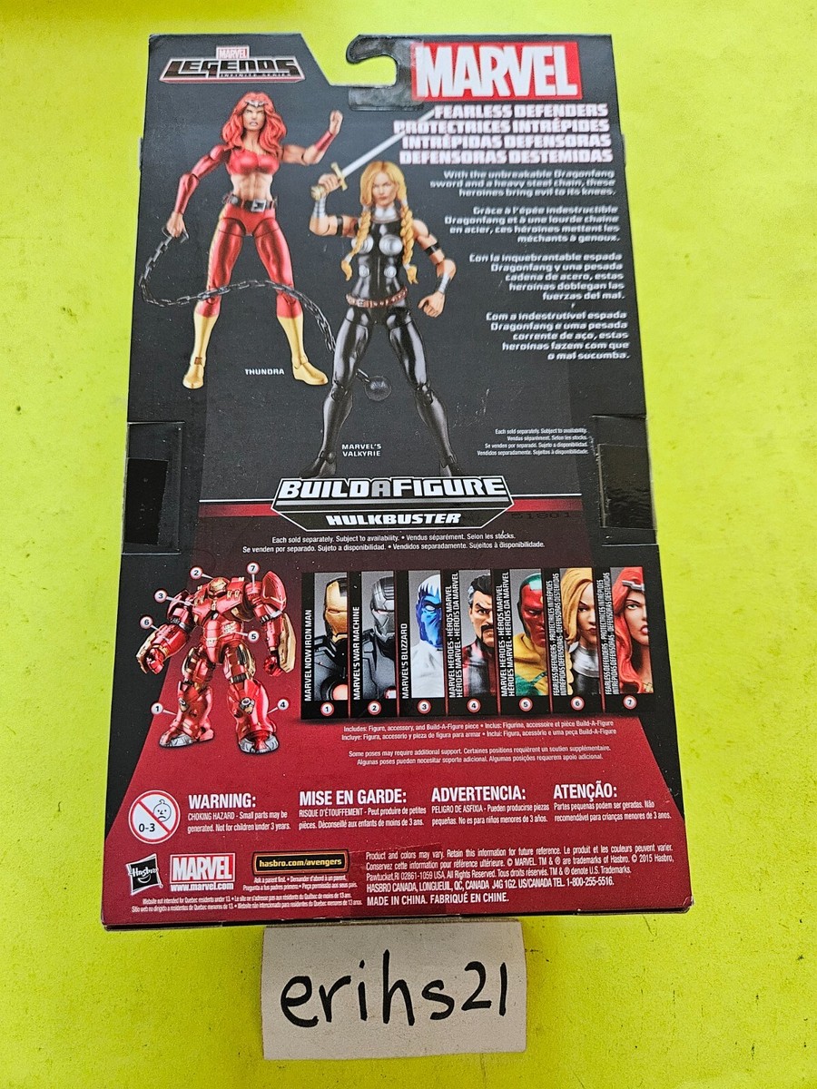 Marvel Legends Fearless Defenders - Thundra Hulkbuster Build A Figure
