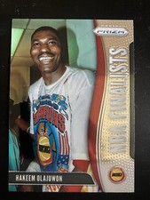 Hakeem Olajuwon - 2019-20 Panini Prizm NBA Finalists Silver #10 Houston Rockets