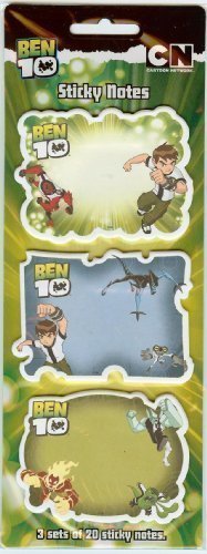 Ben 10 Sticky Notes (3 sets of 20) | eBay
