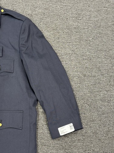Flying Cross 4-Button Special 100% Wool Coat ~ S.F.P.D. Buttons ~ 56 REG - Picture 4 of 12