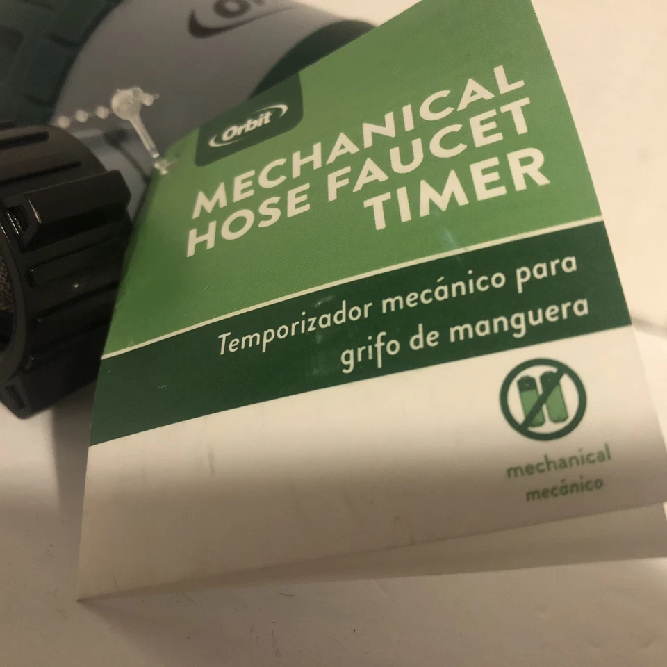 Orbit 62034 Durable High Impact Plastic Mechanical Watering Timer New Condition - Image 3 of 4