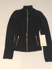 NEW LULULEMON Define Jacket Nulu 4 6 8 10 12 14 Black Gold Gold