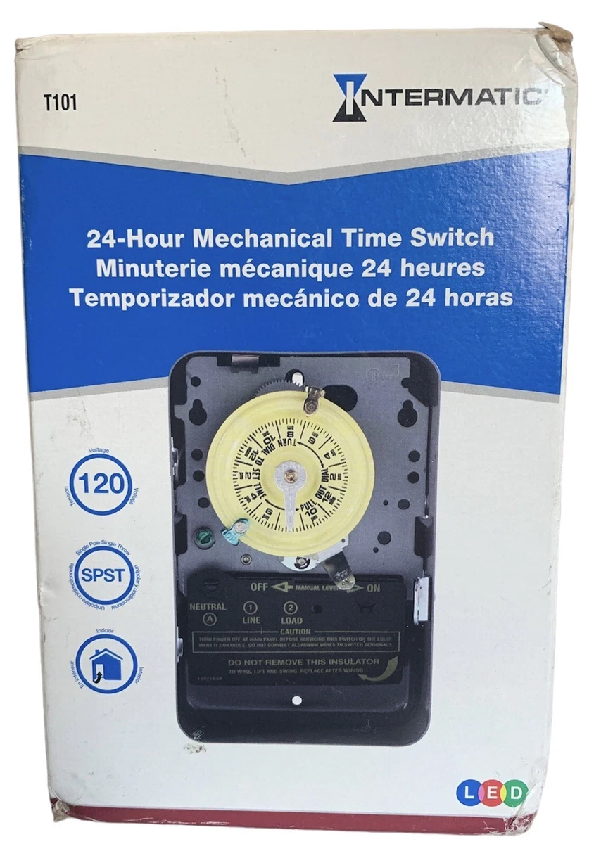 Intermatic Light Timer Model T101 Troubleshooting Shelly Lighting