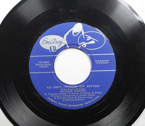 Jazz 45 Maynard Ferguson - Somewhere Over The Rainbow / All God'S Children Got R - Picture 2 of 2