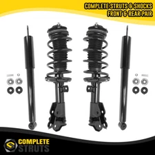 Front Complete Struts & Rear Shock Absorbers for 2012 Honda Civic Sedan