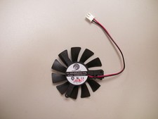 55mm VGA Fan ATi Nvidia Video Card Power Logic PLD06010S12H 2 Pin