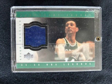 1999 - 00 Upper Deck NBA Legends Bob Cousy LEGENDARY JERSEY #BC-J CELTICS