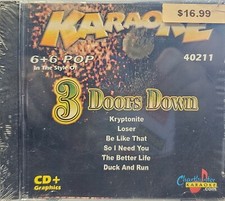 40211 3 DOORS DOWN  CHARTBUSTER KARAOKE CDG LOT TEX