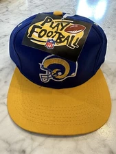 Vintage Youth NFL LA Rams 90s Hat St. Louis Football SnapBack Drew Pearson Co