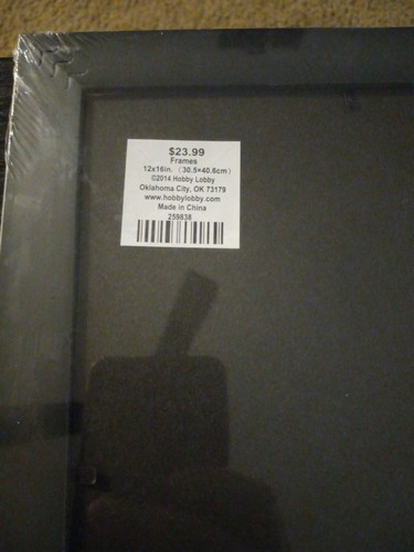 12 x 16 picture frame black - Picture 6 of 7