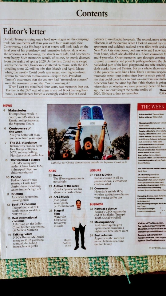 THE WEEK BEST OF THE U.S. & INTERNATIONAL MEDIA BETTER OFF? TRUMP'S CLAIM 4/5/24 - Image 2 of 4