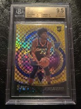 2020 2021 Panini Select Phenomenon Gold /10 James Wiseman #3 Beckett 9.5 Rookie 
