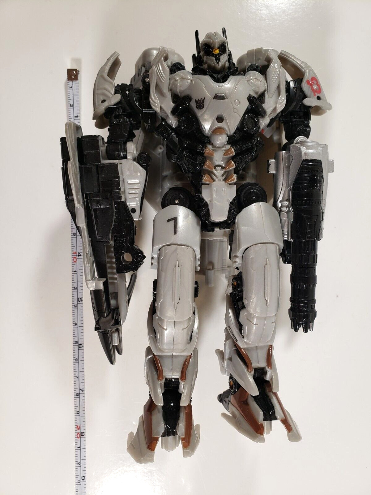 Transformers Decepticon Nitro Zeus Voyager Class 2017 TLK Loose 8" Action Figure