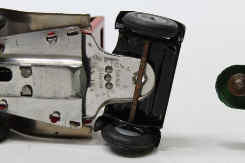 Tri-ang Minic Clockwork Tinplate 'ARTICULATED CABLE DRUM LORRY' - Nice Example - Picture 9 of 11