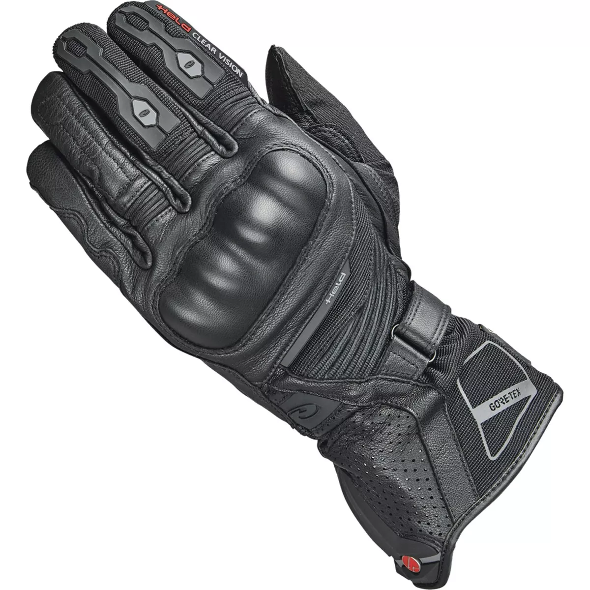 HELD Score 4.0 GTX Motorcycle Gloves Waterproof Goretex With Visor Wiper