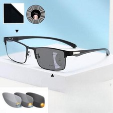Intelligent Progressive Photochromic Reading Glasses Anti-Blue Light 1.5 2 3 4