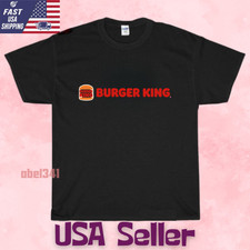 HOT NEW SHIRT BURGER KING LOGO FUNNY T-SHIRT USA SIZE S - 5XL