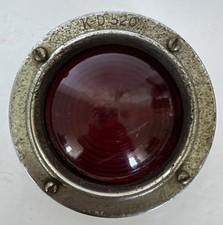 Kd 520 Travel Trailer Red Light Truck Marker Lamp Glass Canned Ham Vintage Kd 520 Travel Trailer Red Light Truck Marker Lamp Glass Canned Ham Vintage