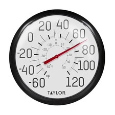 Big and Bold Wall Thermometer, Indoor Outdoor Thermometer, Wireless Thermometer