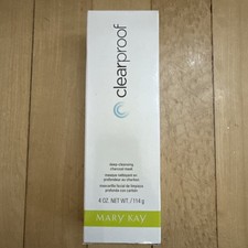 MARY KAY CLEARPROOF DEEP CLEANSING CHARCOAL MASK 094148 FULL SIZE 4 OZ NIB 