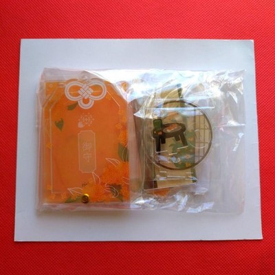 Amulet Omamori First come first served  Fukuya ririne flower set Osmanthus osma