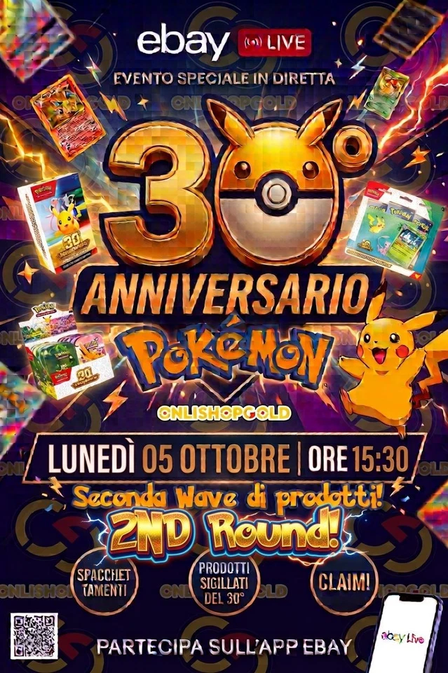 30Th Anniversario Pokémon: Seconda Manche per Spacchettare!