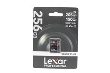 Lexar Professional Silver Plus 256GB SDXC UHS-I Card Unopened 