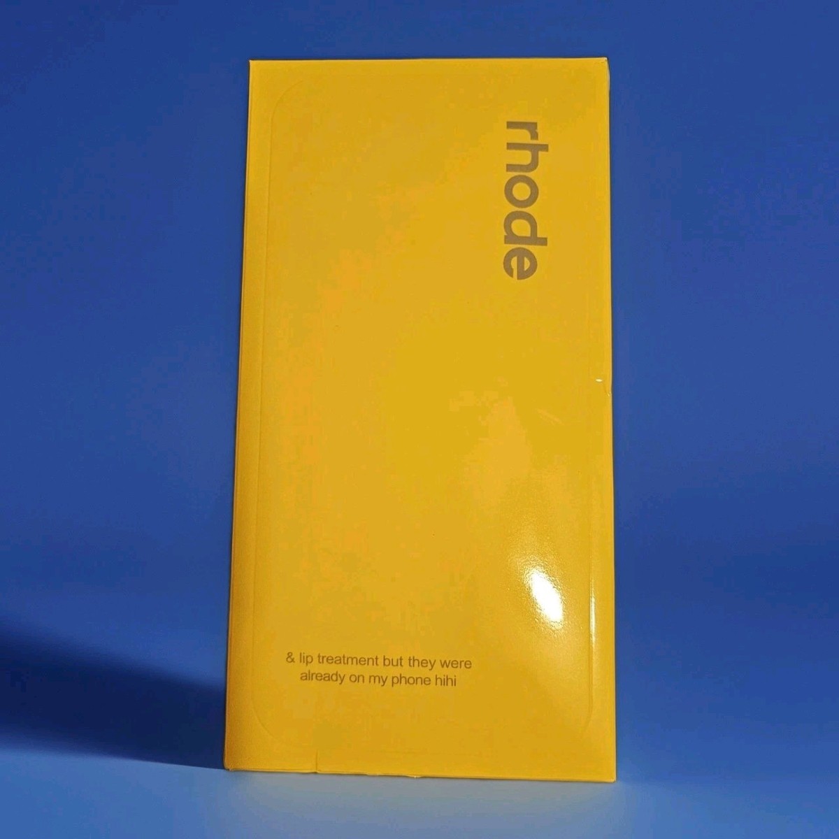 Rhode LEMONTINI Yellow Case For IPhone 16 Plus Phone Case + LIP