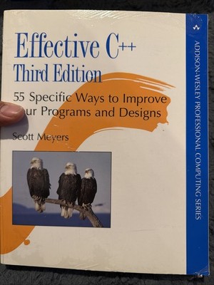 Addison-Wesley Professional Computing Ser.: Effective C+: 55 Specific Ways D-163