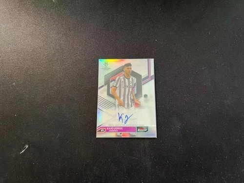 2022-23 Topps Finest UEFA Club Competitions Autograph #A-KJ Kaio Jorge