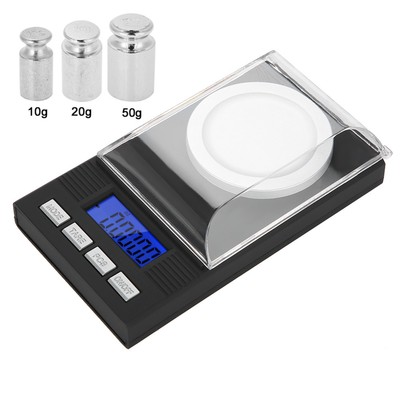 Mini Portable High Accuracy 0.001g Pocket Jewelry Scale Mit LED Digital Disp CUB