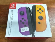 Joy-Con (L/R) Wireless Controllers for Nintendo Switch - Neon Purple/Neon Orange