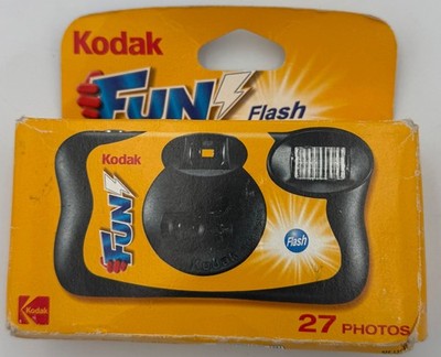 Kodak Fun Flash Einwegkamera mit 27 Belichtungen *abgelaufen 2006*