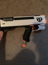 Nerf Rival Helios XVIII-700 Phantom Corps White Blaster with Mask and Magazine