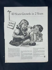 Magazine Ad* - 1948 - AT&T / Bell System - 40 Years of Growth in 2 Years