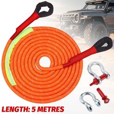 55115 Lbs Heavy Duty Kinetic Recovery Tow Rope Offroad Snatch Strap 2 D-shackles 55115 Lbs Heavy Duty Kinetic Recovery Tow Rope Offroad Snatch Strap 2 D-shackles