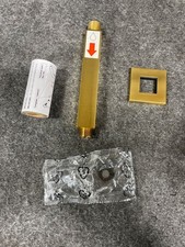 RIOBEL 548BG 7" Ceiling Mount Shower Arm, Brushed Gold