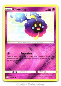 Cosmog 99/236 Cosmic Eclipse Reverse Holo Pokemon Card