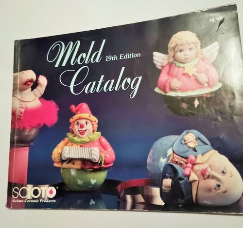 Scioto Molds Vintage Ceramic Molds Catalog 19th Edition