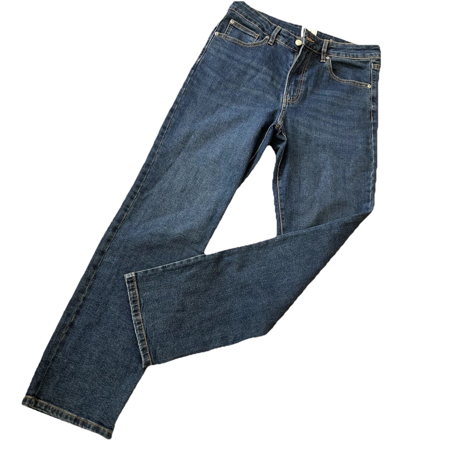Originals Stretch Cotton Blend Denim Jeans Size 12p Hi, Straight Leg