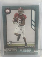 Panini Playbook DeVonta Smith #337 Alabama Rookie Football Trading Card. rookie card picture