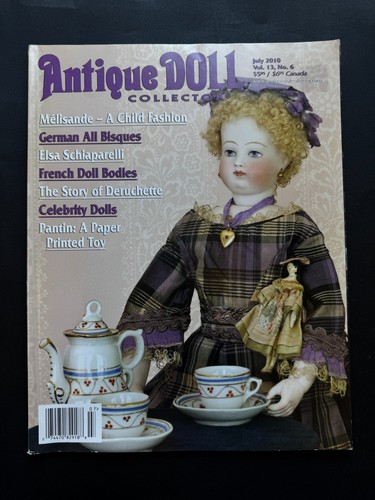 ANTIQUE DOLL COLLECTOR MAGAZINE BACK ISSUE JULY 2010