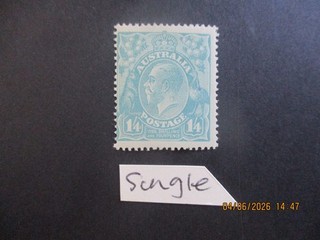 KGV Stamps: Single Watermark Mint Great Item Must Have (T7958)