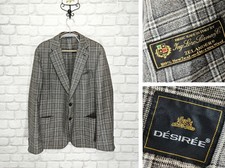 Loro Piana Desiree 100 New Zealand Merino wool Men's Suit Blazer Size 56 R