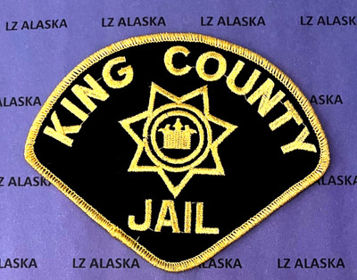 KING COUNTY JAIL (SHERIFF DEPT) PATCH (PD14) WASHINGTON DETENTION CORRECTIONS